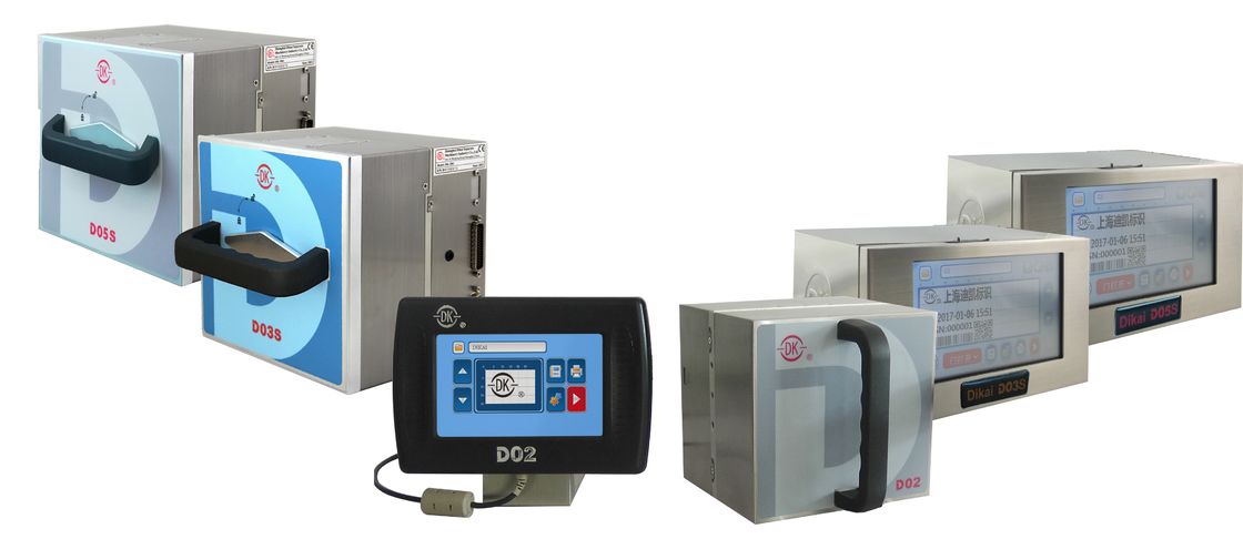 Surimprimante à transfert thermique DIKAI D05S avec alimentation AC100-240V, alimentation en air 6bar et garantie d'un an