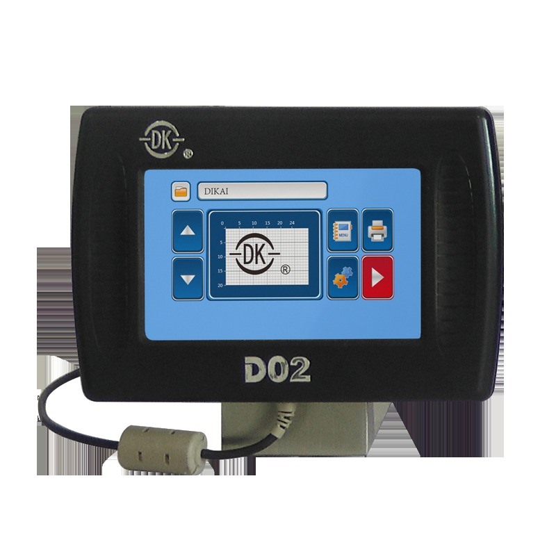 Imprimante à transfert thermique DIKAI D02 avec tête d'impression de 24 mm, 200 DPI et vitesse d'impression de 120 PPM pour emballeuse verticale