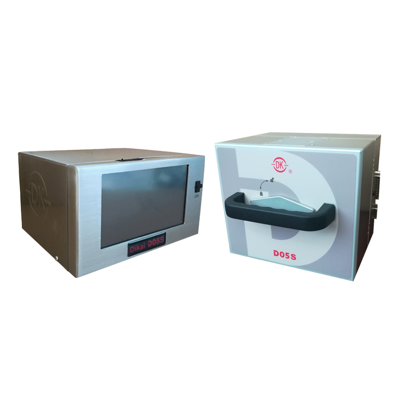 Imprimante à transfert thermique DIKAI D05S 53mm avec alimentation AC100-240V, alimentation en air 6 bars et zone d'impression 53x70mm, machine de codage intelligente