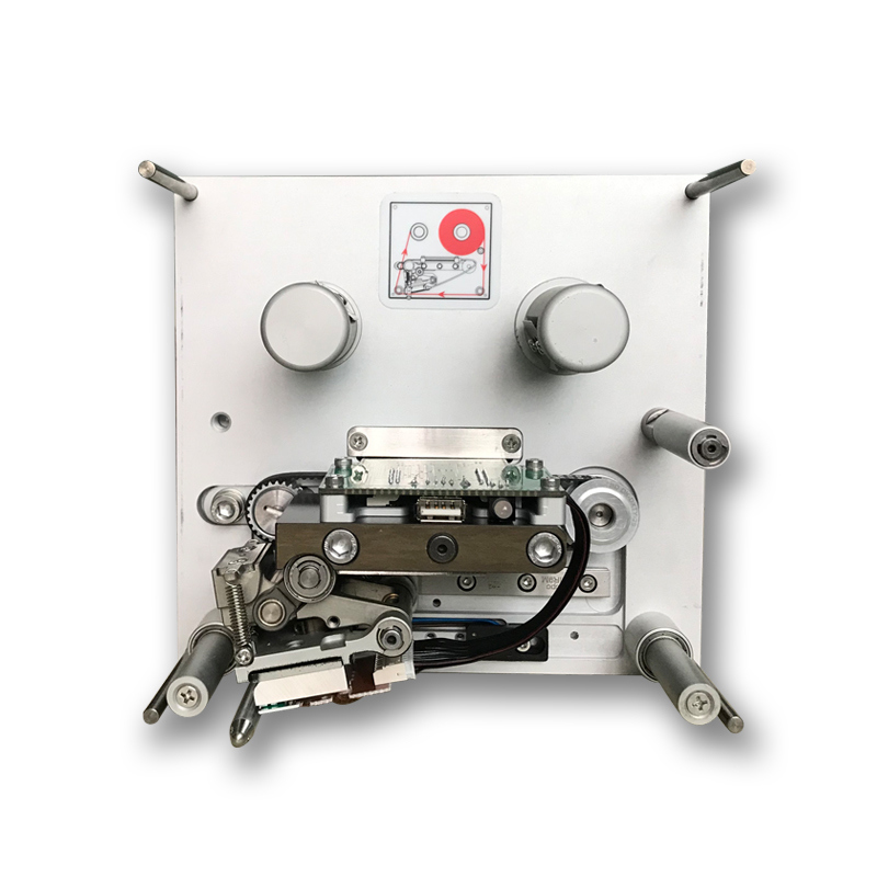 Surimprimante à transfert thermique automatique avec tête d'impression de 24 mm, 200 DPI et longueur maximale du ruban 450 m pour l'impression à grande vitesse