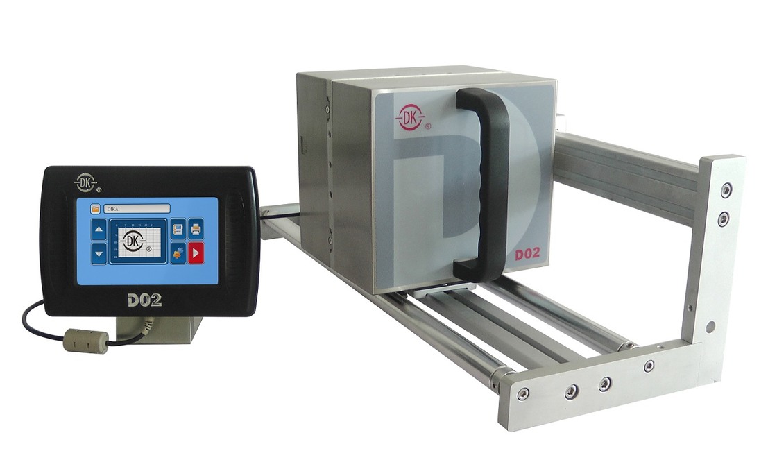 Surimprimante à transfert thermique automatique avec tête d'impression de 24 mm, 200 DPI et longueur maximale du ruban 450 m pour l'impression à grande vitesse