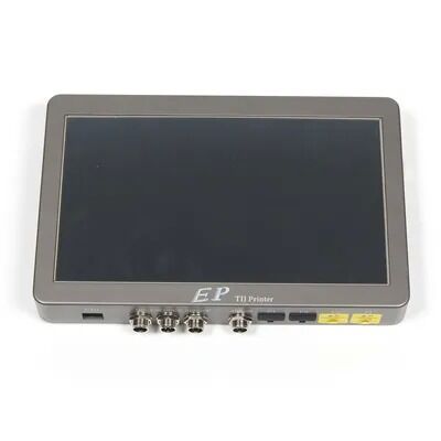 Imprimante thermique à jet d'encre D-EP avec écran tactile de 10 pouces 4 têtes d'impression et HP TIJ2.5 Tech pour le codage haute résolution